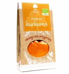 Kurkuma 50g - Ekologiczne przyprawy - Dary Natury