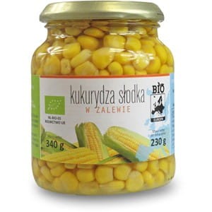 Kukurydza słodka w zalewie 340g Bio Planet