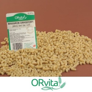 Makaron orkiszowy jasny VEGE 400g - kolanko - ORVITA