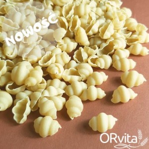 Makaron orkiszowy muszelki jajeczny 400g Orvita