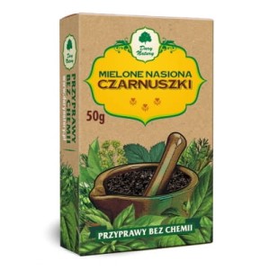 Czarnuszka nasiona mielone 50g - Przyprawy bez chemii - Dary Natury