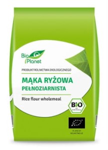 Mąka ryżowa pełnoziarnista 500 g BioPlanet