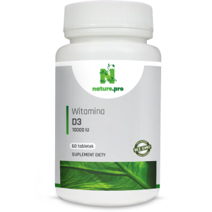 Witamina D3 10 000IU 60 tabletek