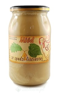 Miód spadziowy (spadź liściasta) 500g 