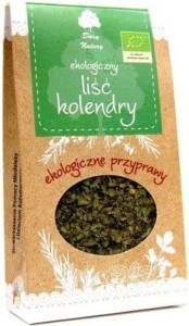 Kolendra Liść 20g - Ekologiczne przyprawy - Dary Natury