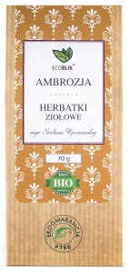 Herbatka ziołowa Ambrozja eko 70 g  Stefanii Korżawskiej EcoBlik  DN