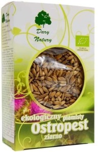 Ostropest Plamisty Ziarno 100g - Dary Natury