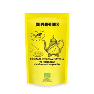 Matcha Zielona herbata w proszku BIO 100g Bioplanet