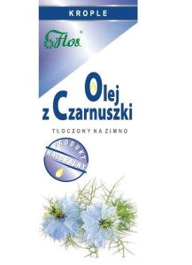 Olej z czarnuszki tłoczony na zimno 50 ml  FLOS