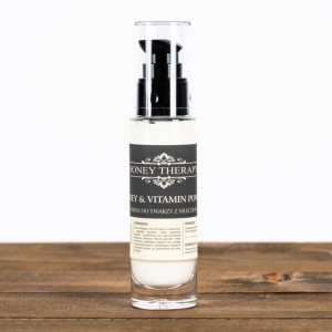 Nawilżający krem do twarzy z mleczkiem pszczelim 50 ml Honey Therapy