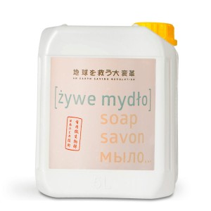 ŻYWE MYDŁO W PŁYNIE 5 KG
