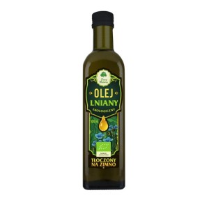 Olej Lniany Tłoczony Na Zimno Bio 100 Ml 