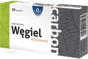 Oleofarm Węgiel aktywowany carbon 20kaps.