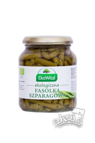 Fasolka szparagowa w zalewie BIO 340g Ekowital.jpg