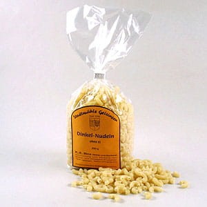 MAKARON ORKISZOWY kolanko cienkie  bezjajeczny  250 g GEISINGEN