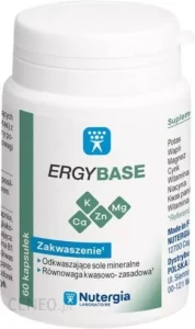 Ergybase Nutergia Równowaga kwasowo-zasadowa 60 kaps