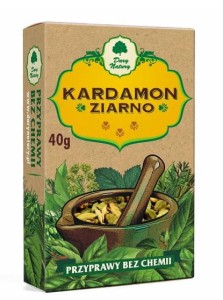 Ziarno Kardamonu 40g - Przyprawy bez chemii - Dary Natury