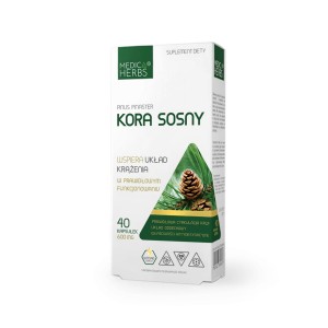 KORA SOSNY MEDICA HERBS UKŁAD KRĄŻENIA 40 KAPS.