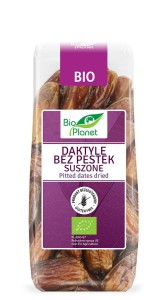 Daktyle bez pestek suszone bezglutenowe BIO 150g  Bio Planet