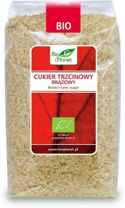 Cukier trzcinowy brązowy DEMERARA BIO 500g - BIO Plenet