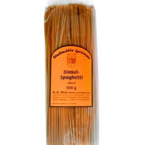 Makaron spaghetti orkiszowy bez jaj 500g Geisingen