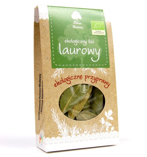 Liść laurowy 10g - Ekologiczne przyprawy - DARY NATURY.jpg