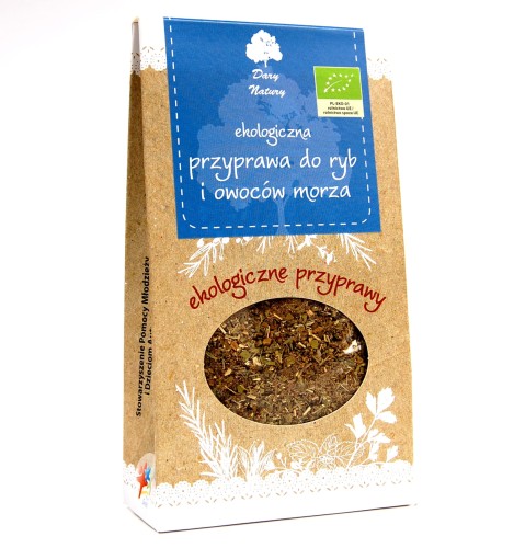 Przyprawa do ryb i owoców morza 40g - Ekologiczne przyprawy - Dary Natury.jpg