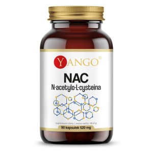 NAC  N-Acetyl-L-Cysteina - 90 kaps. YANGO