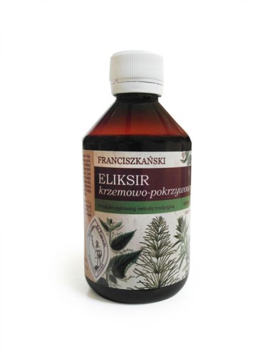 Franciszkański Eliksir Krzemowo-Pokrzywowy - 250ml - Herbarium św. Franciszka.jpeg