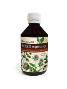 Franciszkański Eliksir Wątrobowy - 250ml - Herbarium Św. Franciszka