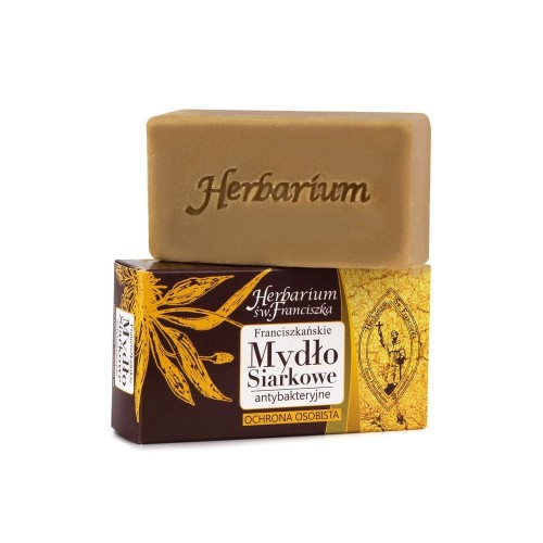 Franciszkańskie mydło siarkowe - 85g - Herbarium św. Franciszka.jpeg