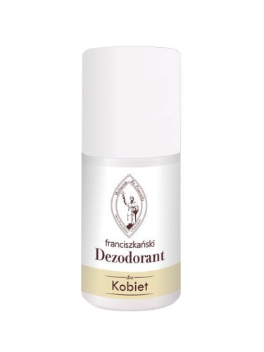 Franciszkański Dezodorant dla kobiet rollon - 60ml - Herbarium św. Franciszka.jpeg