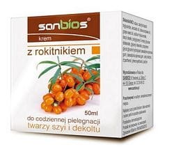 Sanbios, krem z rokitnikiem odżywczo-regenerujący, 50 ml 