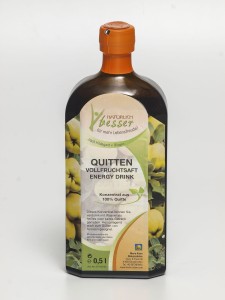 Sok Pigwy  Quitten Vollfruchtsaft Energy Drink 500 ml Maria Adam