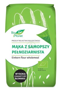 Mąka z Samopszy Pełnoziarnista BIO 500 g Bio Planet