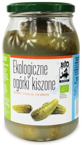 OGÓRKI KISZONE BIO 820 G (460 G) - BIO PLANET