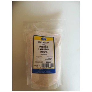 SÓL NATURALNA KAMIENNA Z KŁODAWY miałka 1 KG - KOPER