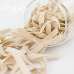 Makaron orkiszowy jasny VEGE 400g FETTUCINE Wałkowane Orvita