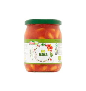 FASOLA W SOSIE POMIDOROWYM BIO 440G PRIMAVIKA BEZGLUTENOWA
