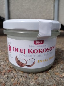 Olej kokosowy nierafinowany virgin BIO 200 ml Vita Natura