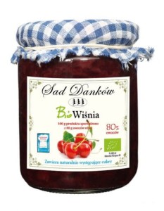WIŚNIA 80 % BIO 260 G – SAD DANKÓW