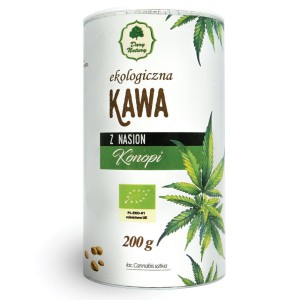 KAWA z Nasion Konopi EKO - tuba - 200g Dary Natury