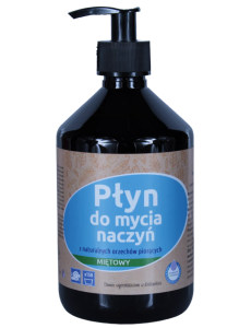 Żywy płyn do mycia naczyń Mięta 500ml Greenland