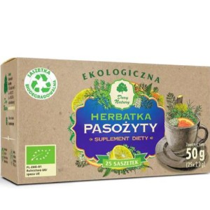 Herbata Pasożyty BIO 25 sasz x 2 g Dary Natury