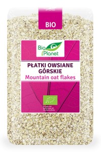 Płatki owsiane górskie 1 kg Bio Planet
