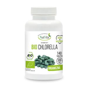 Chlorella BIO tabletki 500mg Natvita