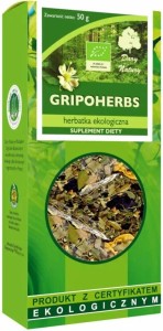 GRIPOHERBS HERBATKA EKOLOGICZNA  50 G - DARY NATURY