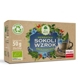 HERBATKA ZIOŁOWA NA WZROK SOKOLI WZROK 25X2G DARY NATURY