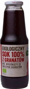 SOK Z GRANATÓW 100% BIO 1 L - EKOWITAL