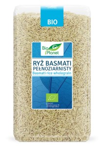 RYŻ BASMATI PEŁNOZIARNISTY BIO 1 KG - BIO PLANET